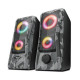 Set di altoparlanti gaming Trust GXT 606 Javv - illuminati Led RGB grigio mimetico - 23379