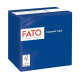 Tovaglioli piegati 2 veli Fato Smart Table pura cellulosa 24x24 cm - blu notte - conf. 100 pezzi - 8
