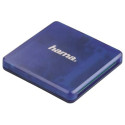 Lettore USB 2.0 con cavo - SD, SDHC, SDXC, MSD, CF I e II, Polybag Hama blu 7124131