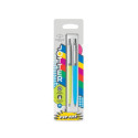 Penne a sfera Parker Jotter Original Plastic M '60 Pop art - inchiostro blu blister 2 pz fusto lime/