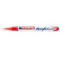Marcatore acrilico Edding 5300  - punta tonda 1-2 mm tratto fine - rosso-traffico - 4-5300902