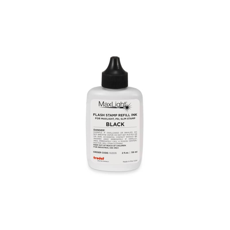 Inchiostro per timbri Trodat MaxLight REFILL 59 ml - nero - 102535 -  Lineacontabile