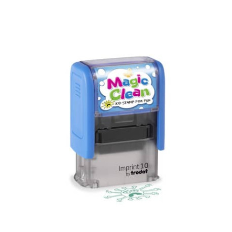 Timbro motivazionale per bambini Trodat Magic Clean 10 - blu