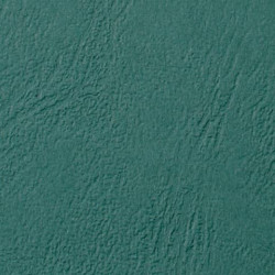 Copertine per rilegatura GBC Leathergrain in cartoncino goffrato A4 verde scuro - conf. 100 pezzi - 