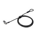 Lucchetto a combinazione sottile per laptop - per slot standard Kensington nero - K60600WW