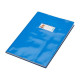 Copriquaderno con etichetta - Coprimaxi Beat A4 in PVC laccato spessore 180 μm CoLibrì azzurro - PF0