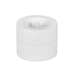 Porta graffette Maul MAULpro - riciclato bianco - Ø 7.3 cm h.6 cm 3012302.ECO