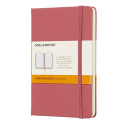 Taccuino Moleskine pocket a righe copertina rigida - rosa Daisy Pink