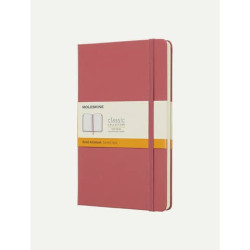 Taccuino Moleskine large a righe copertina rigida - rosa Rose