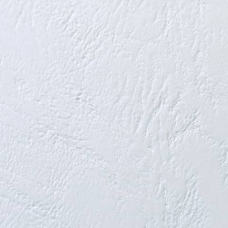 Copertine per rilegatura GBC Leathergrain in cartoncino goffrato a4 bianco  conf da 100 copertine - 