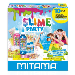 Kit  Mitama Slime Party Glitter Glue colori assortiti colori assortiti - 62883