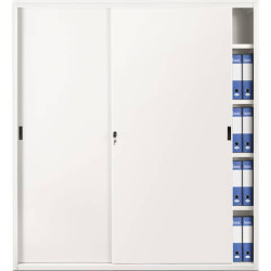 Armadio a porte scorrevoli 618 Tecnical 2 - bianco