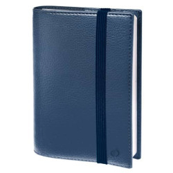 Agenda settimanale 2023 Quo Vadis Time&Life Pocket 10x15 cm blu metal - 53912123MQ