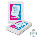 Fogli protocollo A4 - 60 gr/mq - Blasetti 5M - Risma da 200 fogli - 1282