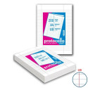 Fogli protocollo A4 - 60 gr/mq - Blasetti uso bollo - Risma da 200 fogli - 1283