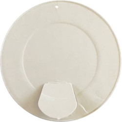 Coperchi bianchi in carta+PE per bicchieri conf. 50 pz Dopla Professional 5/7 oz - 28103