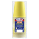 Bicchieri carta WD 250ml conf. 20 pz Dopla Green giallo 42162