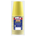 Bicchieri carta WD 250ml conf. 20 pz Dopla Green giallo 42162