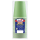 Bicchieri carta WD 250ml conf. 20 pz Dopla Green verde 42164