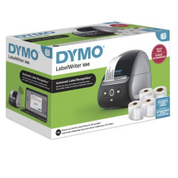 Stampante di etichette Dymo LabelWriter™ 550 - nero - 62 etichette/minuto + 4 nastri  - 2147591