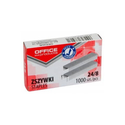 Punti metallici 24/8 Office Product conf. 1000 pz  - 18072429-19