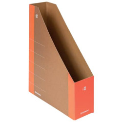Portariviste in cartone formato A4 dorso 5 cm Donau arancione 3550001FSC-12