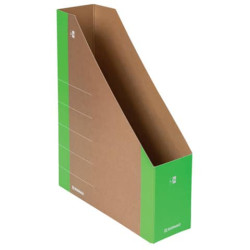 Portariviste in cartone formato A4 dorso 5 cm Donau verde 3550001FSC-06
