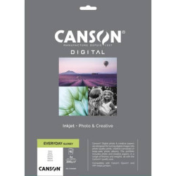 Carta fotografica Everyday A4 15 fogli - 200 g/m² Glossy Canson bianco C33300S000