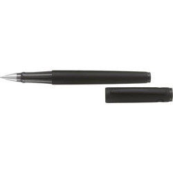 Penna roller Pilot Explorer inchiostro gel nero - fusto nero 006497