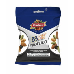 Misto di frutta secca e sgusciata BB Extra Pocket Ventura proteico -50 gr conf. da 12 pezzi - 7389