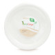 Piatti piani bio-compostabili ecoCanny Everyday bianco  Ø260x22 mm conf. 50 pz - ECO‐016CA