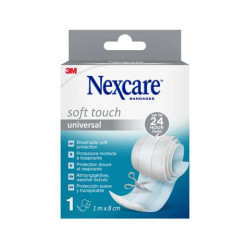 Cerotti in striscia soft touch universali bianco Nexcare™ 8 cm x 1 m 7100301702