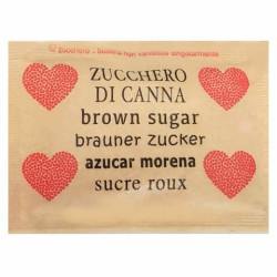 Zucchero di canna in bustine con soggetto generico Frazzi - conf. da 200 pezzi - 06PZ200