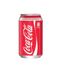 Cola Coca in lattina da 33 cl  conf. da 24 pz - ILCCCO33