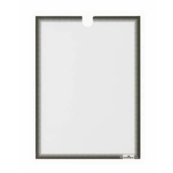 Tasca porta documenti adesiva Durable formato A4 grigio antracite in conf. 5 pz - 4006-58