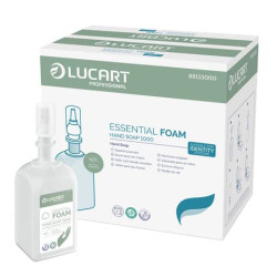 Ricarica sapone in schiuma Lucart Professional 6x1L Essential Foam per dispenser Identity Soap - 891