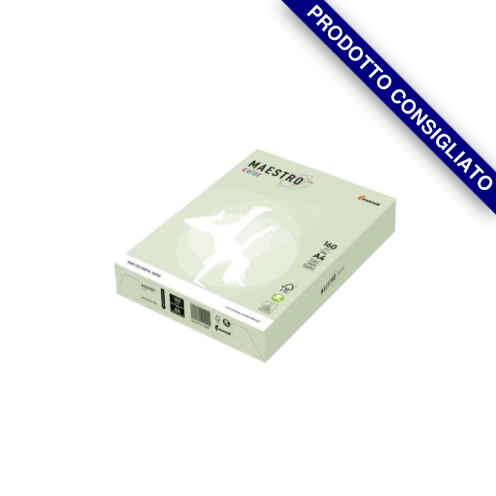 CARTA A4 COLORE VERDINO Foto prodotto